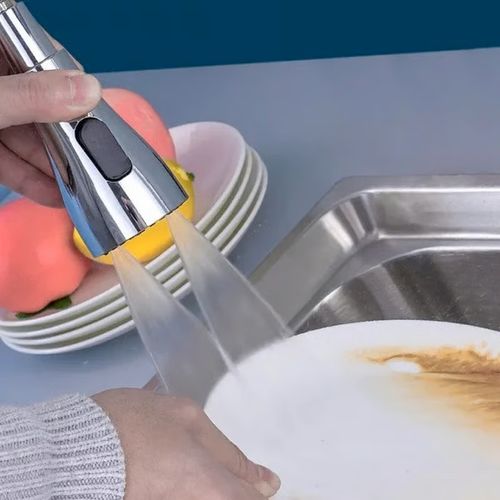 360° Rotatable -3 Function Kitchen Faucet Spray Head