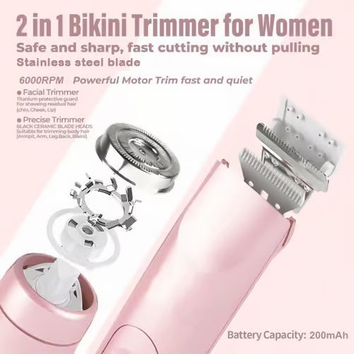 🏆Flash Sale⚡ 50K+ SOLD! Almost Gone-💥🔥 Comfort 2 in 1 Electric Lady Shaver,Best Gifts