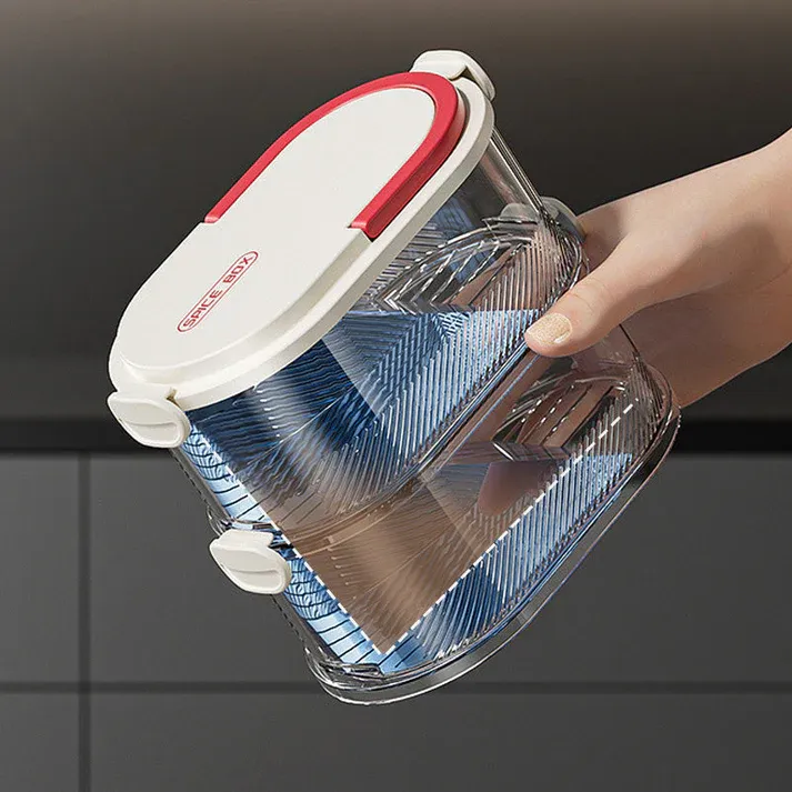 ⌚️Limited-time special offer🔥 Multi-layer Sealed Spice Organizer（5 Layers）