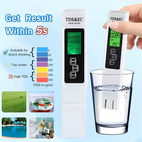 🔥Last Day 48% OFF🔥2025 All-New 4 in 1 Digital Water Tester