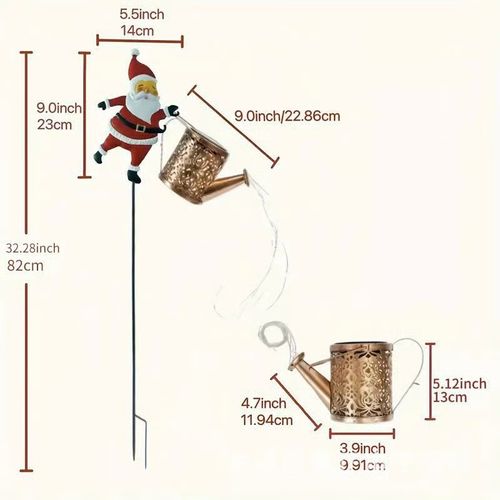 🔥🔥Christmas Solar Kettle Lights Garden Lawn Decorative Lights