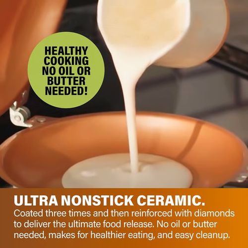 💕 DOUBLE SIDED NON-STICK FRYING PAN