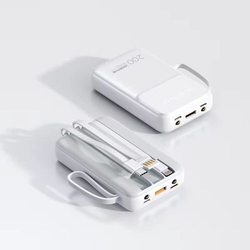 Power Bank Filaire avec Torche LED