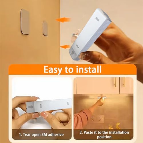 🔥💡 Punch-free Smart Sensor Magnetic Rechargeable LED Lights