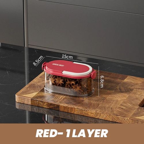 ⌚️Limited-time special offer🔥 Multi-layer Sealed Spice Organizer（5 Layers）