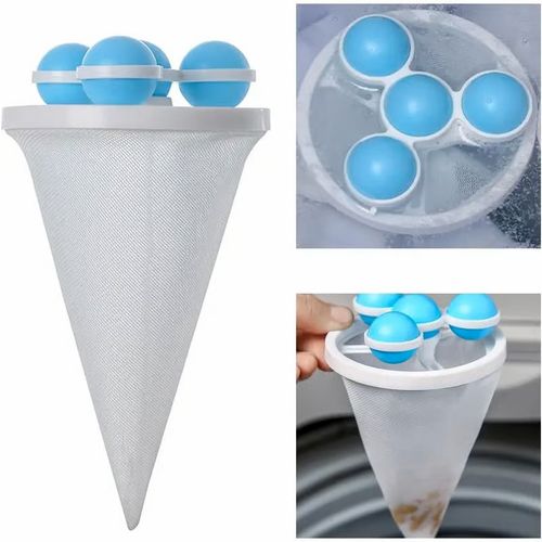 laundry detergent, clothes filter bag, washing machine hair filter ball
