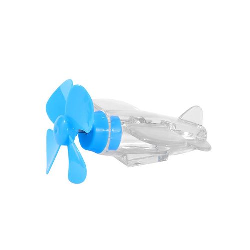 Wholesale small LED strong light electric car motorcycle car ornaments novelty gift - wind power generation inspiration