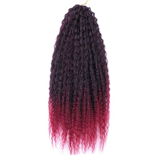 28-inch African curly twisted crochet hair hair Ombre Marly synthetic African braided hair extensions