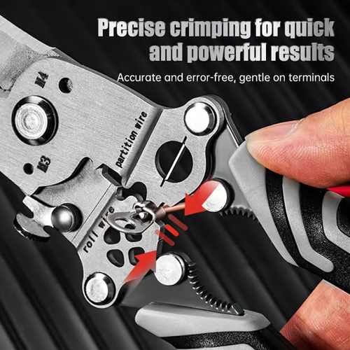 💥Multifunctional Folding Wire Stripper-Professional Electrician Tool