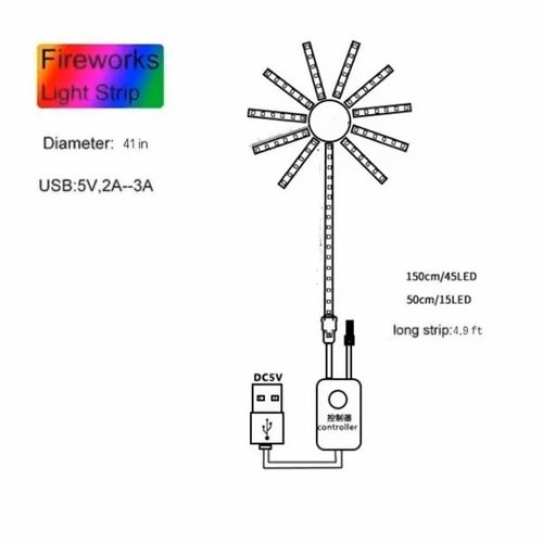 Smart Firework LED Lights