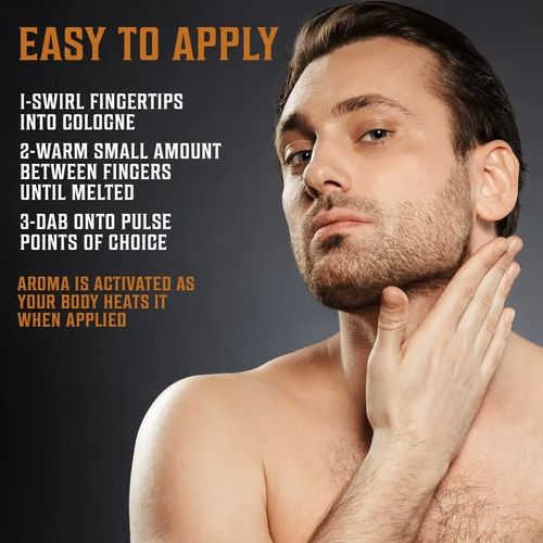 Solid Cologne for Men - 4 Pack