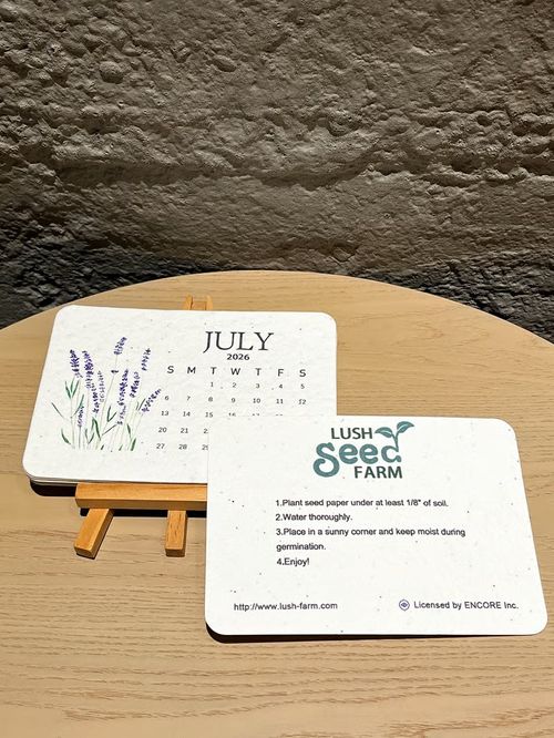 ✨🌱Eco-Friendly Plantable Love Seed Calendar 2026