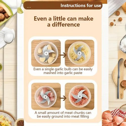 ✨Hot Sale-Electric Garlic Chopper