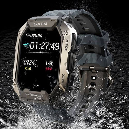 Rugged Smartwatch – Built for Adventure ⌚🏋️‍♂️