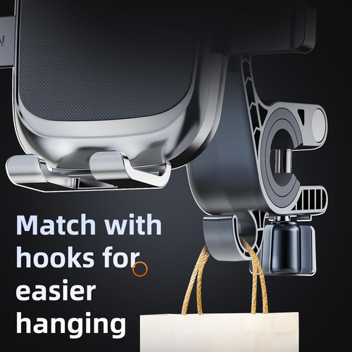 Motorcycle Phone Holder Mount, Anti-Vibration Bike Phone Clamp with 360 Degree Ball Head, One-Touch Release, Handlebar and Rearview Mirror Mount for Boda Boda, Fits iPhone Samsung Tecno Infinix 4.7 to 7.0 inch