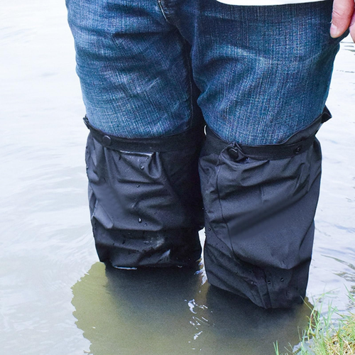 BOGO Waterproof Rain Boot Covers - Reusable High Tube Overshoes for Outdoor