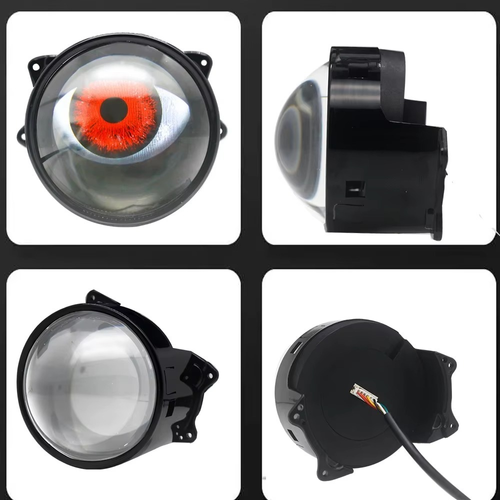 Turn Heads on Every Street – Dynamic Devil's Eye LED Headlight, Remote Controlled, 6 Modes, Fits 12–36V Cars & Matatus