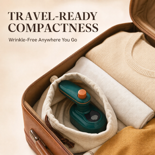 Travel-Ready Mini Steamer: Wrinkle-Free Anywhere You Go