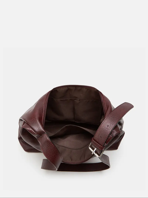 The Perfect Burgundy Slouchy Bag 🍷 | Premium Leather Tote for the Modern Kenyan Woman | Everyday Chic