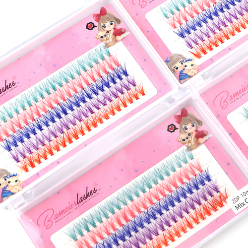 Colorful DIY Lash Kit + Free Tweezer