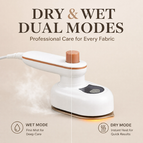 Travel-Ready Mini Steamer: Wrinkle-Free Anywhere You Go