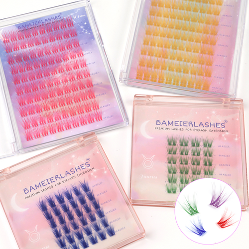 Colorful DIY Lash Kit + Free Tweezer