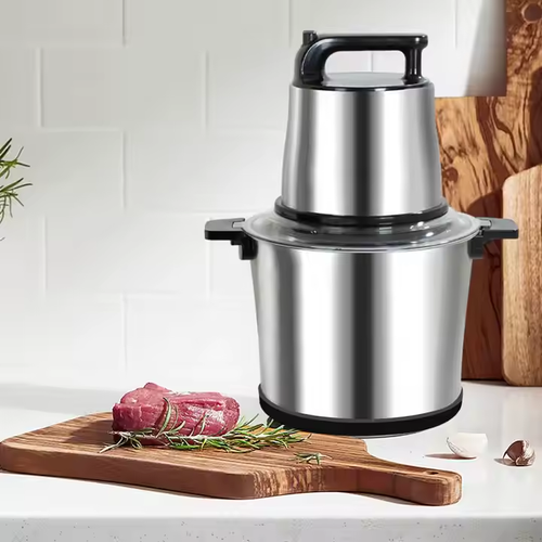 6L Stainless Steel Meat Grinder Yam Pounder and Fufu Machine for Home Use