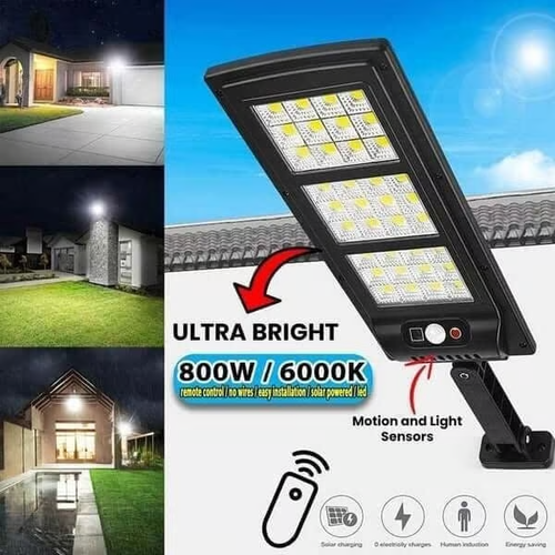 🌟 LÂMPADA SOLAR LED 6000K