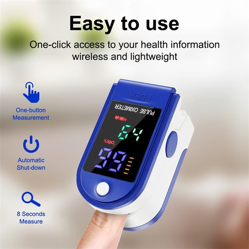 🔥fingertip oximeter(Required for oxygen monitoring)