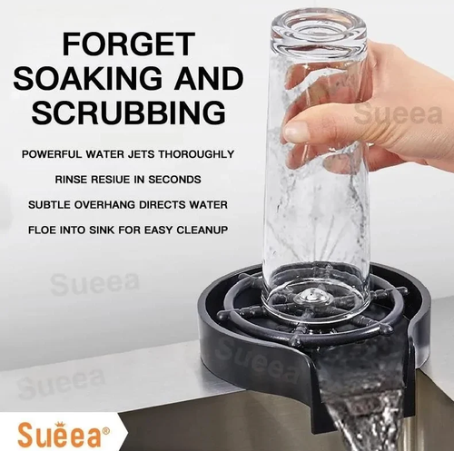 kitchen sink glass riser bar Cup Cleaner