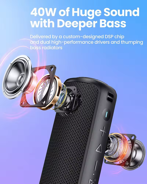Waterproof Portable Bluetooth Speaker Wireless