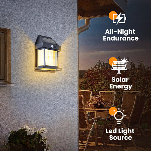 Solar Tungsten Wall Light