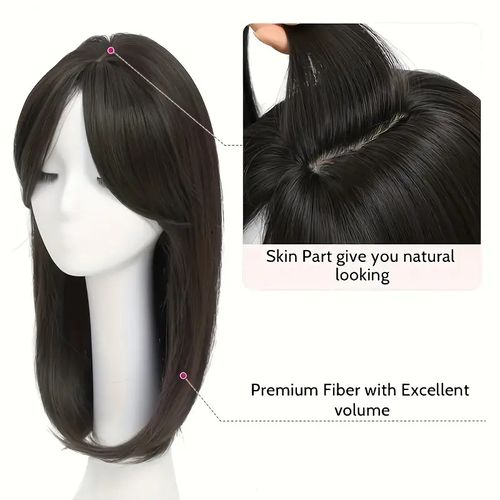 African Curly Wig - Natural Waves, Breathable, Heat-Resistant & Realistic