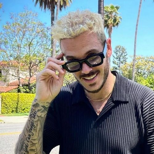 Celebrity Style Luxury Fashion Unisex Sunglasses + Duke Dennis same style sunglasses