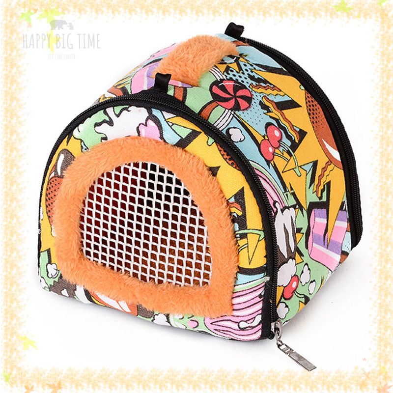 Pet Carrier Outdoor Backpack Safety Protection Travel Bag for Hamster Mole Dutch Pig Hedgehog Squirrel Guinea Pig
