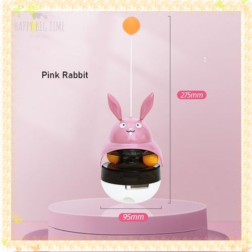 Pet Tumbler Leaking Food Ball Tease Stick Educational Toy To Relieve Boredom Pet Supplies