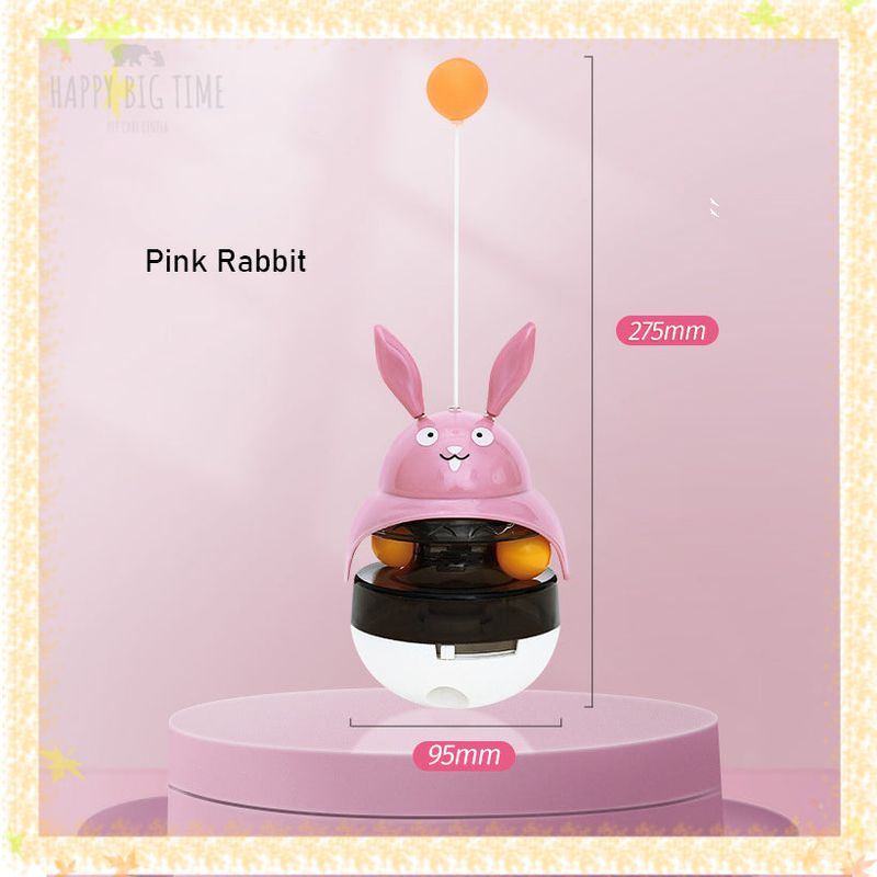 Pet Tumbler Leaking Food Ball Tease Stick Educational Toy To Relieve Boredom Pet Supplies