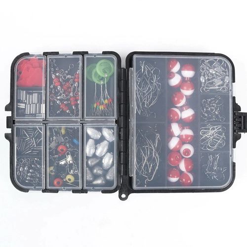 Fishing Tackle Kit Including Swivels Hooks Anti Tangle Sleeves Hook Stop Beads Boilie Bait Screw Carp Fishing Accessories Tools