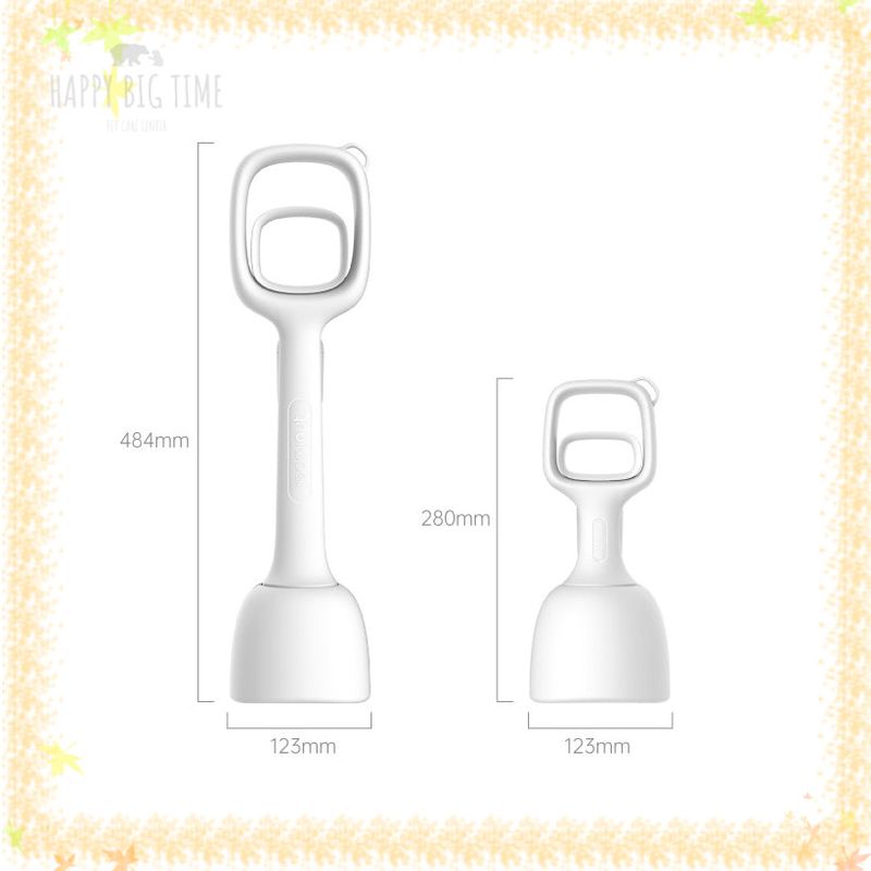 Pet Toilet Picker Large Diameter Poop Scooper Shoveling for Dogs Cats Easy To Carry Poop Picker Out Garbage Bag