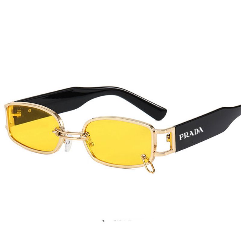PRADA Dámske slnečné okuliare s obdĺžnikovým rámom