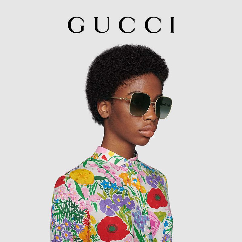 GUCCI hranaté slnečné okuliare