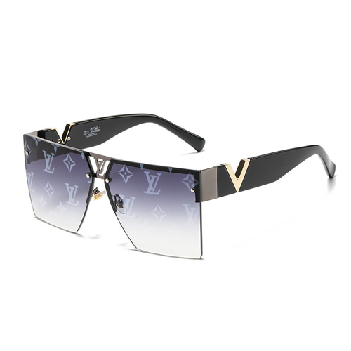 LV nové trendy slnečné okuliare so štvorcovým rámom