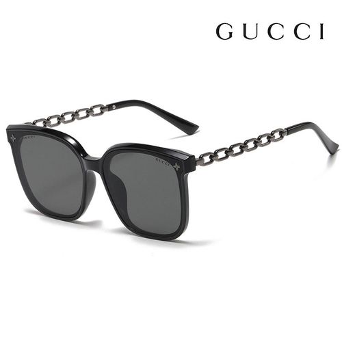 GUCCI Dámske slnečné okuliare s obdĺžnikovým rámom