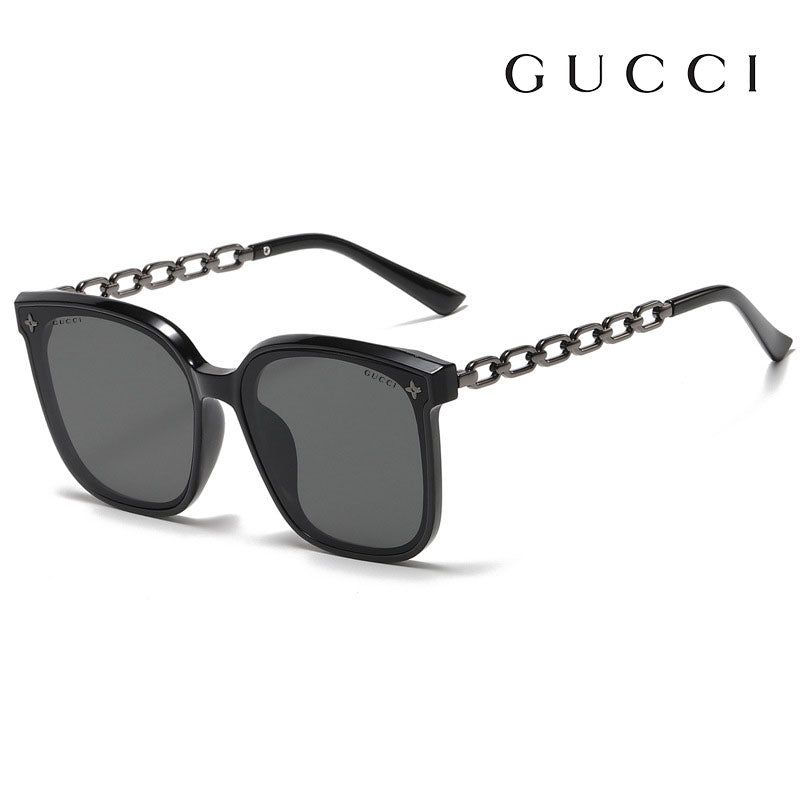 GUCCI Dámske slnečné okuliare s obdĺžnikovým rámom