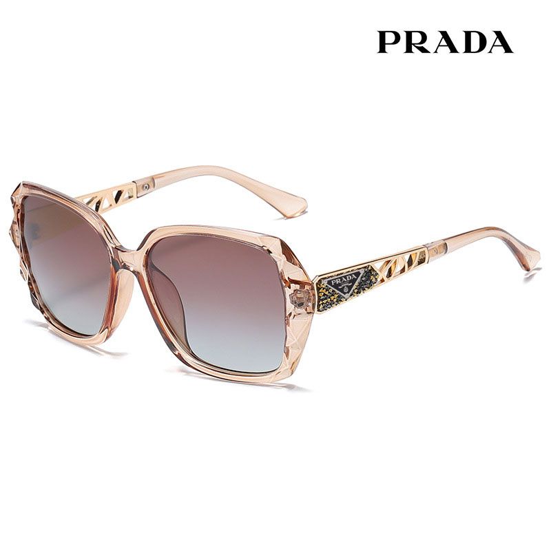 PRADA Dámske slnečné okuliare s obdĺžnikovým rámom #SL87