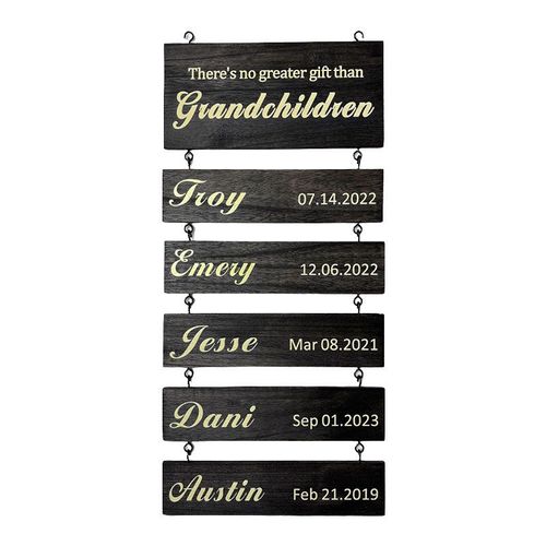 Customized Wooden Sign-Angel Style