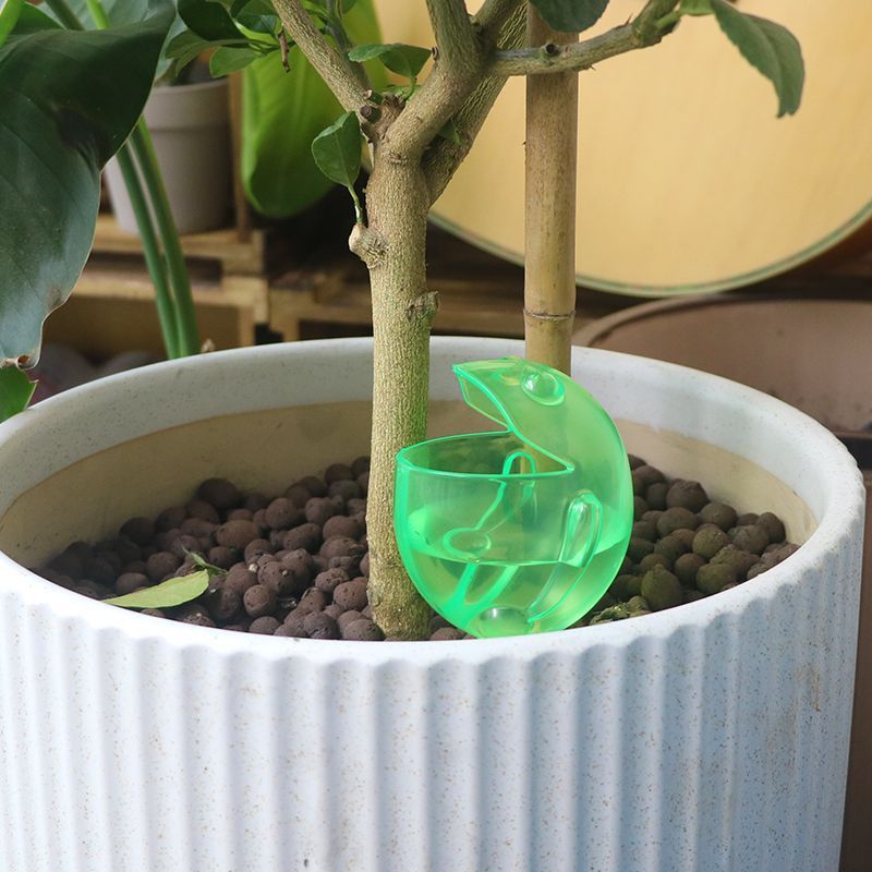 Garden Potted Plant Frog Watering Pile