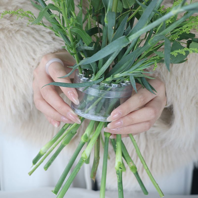 Spiral Ikebana Stem Holder