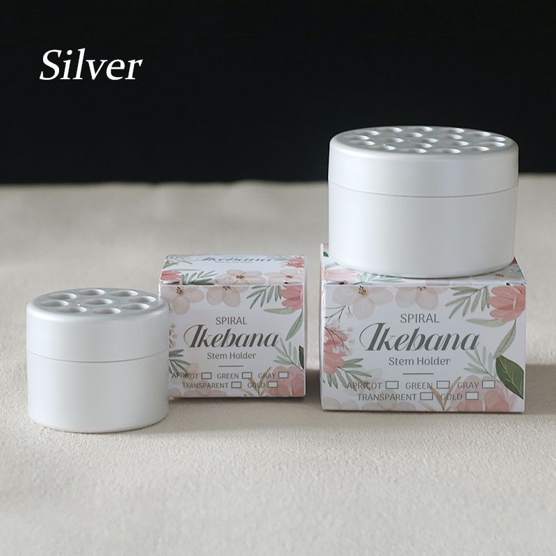 Spiral Ikebana Stem Holder