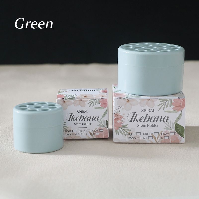 Spiral Ikebana Stem Holder